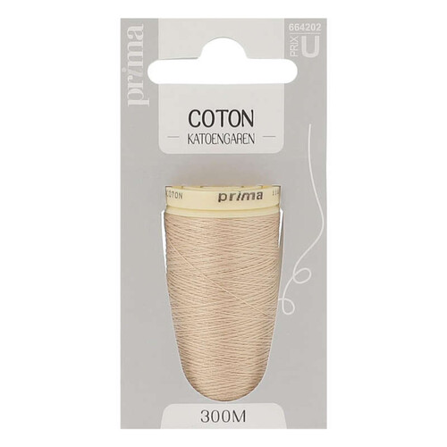 La Brosse Et Dupont Fil Coton Moyen Beige 300m