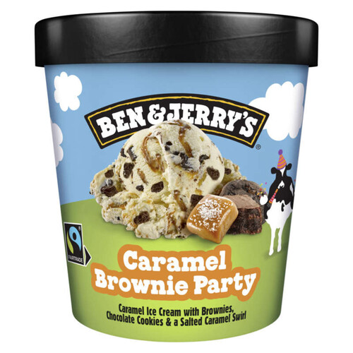 Ben & Jerry's Glace Pot Caramel Brownie Party 405g
