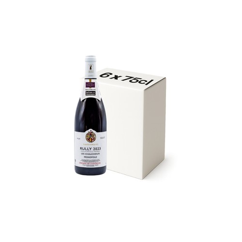 "Les Chauchoux" Tasteviné Domaine des Chauchoux Bourgogne Rully A.O.P. Rouge Carton 6x75cl
