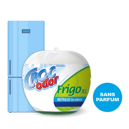 Croc'Odor Désodorisant Frigo Xl Parfum Aux Algues Bloc De 140g