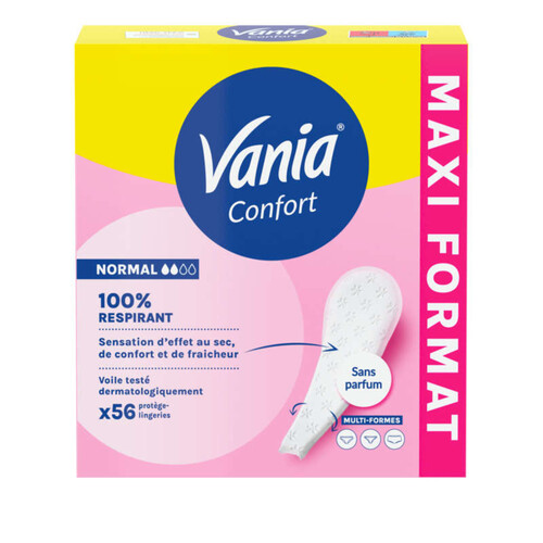 Vania confort protège-lingeries multi-formes sans parfum x56