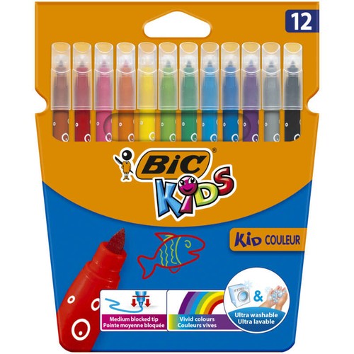 Bic Feutres De Coloriage x12