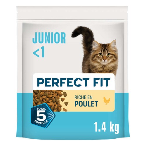 Perfect Fit Croquettes riche en poulet pour chaton stérilisé 1,4kg