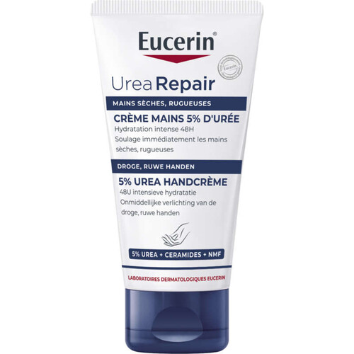 [Para] Eucerin Urearepair Crème Mains Peaux Sèche 5% 75ml