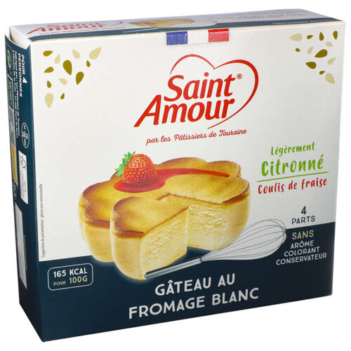 Saint Amour Gâteau au fromage blanc citron 350g
