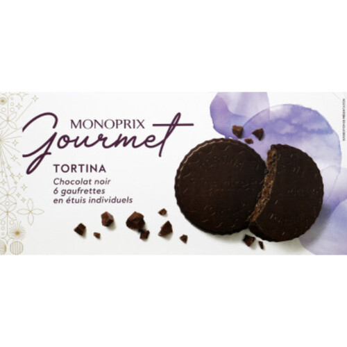 Monoprix Gourmet tortina chocolat noir 126g