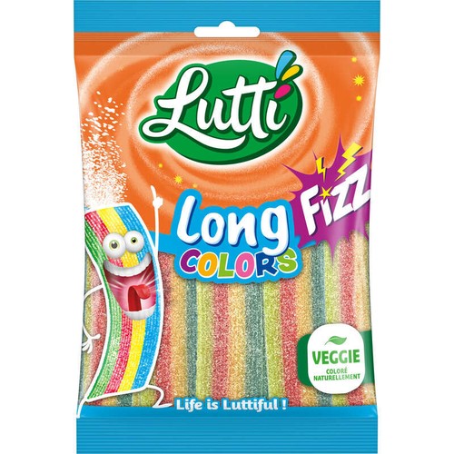 Lutti Long fizz colors 180g