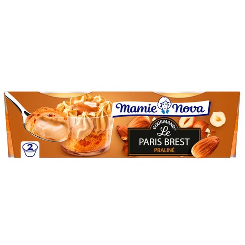 Mamie Nova Paris Brest Praliné 2x90g