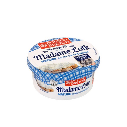 Paysan Breton Madame Loïc Fromage Nature Au Sel De Guérande 180g