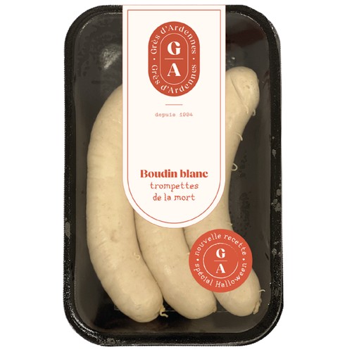 Rethel Charcuterie Boudin blanc Trompettes de la Mort x3 - 350g