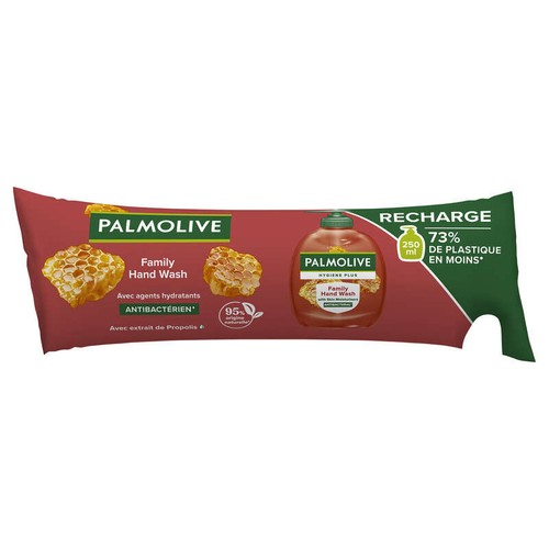 Palmolive Eco recharge Savon liquide Mains Antibactérien 250ml