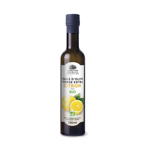 A L'Olivier Huile Olive Citron Bio 25Cl