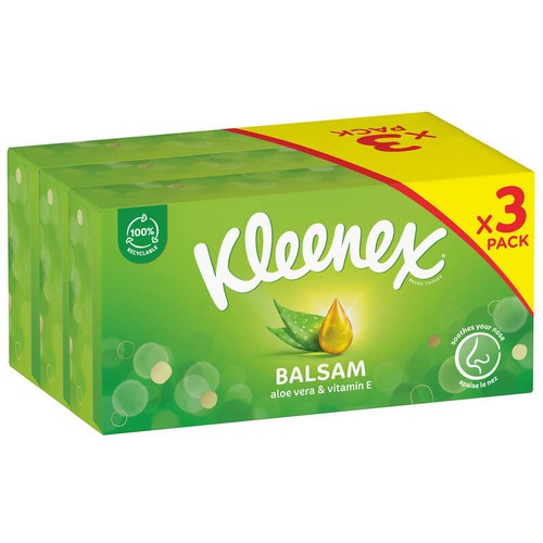 Kleenex mouchoirs boîte Malsam Lot 3x64
