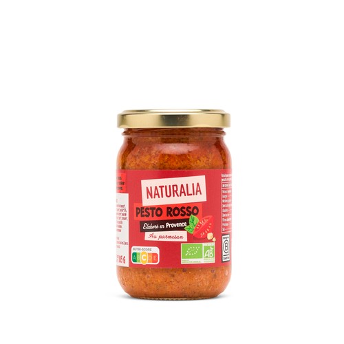 Naturalia Sauce Pesto Rosso au Parmesan 185g