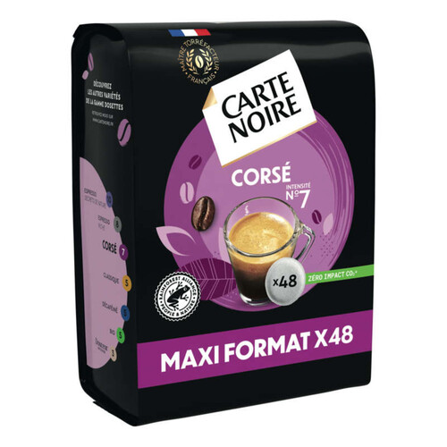 Carte Noir Café Corsé, Maxi Format 48 Dosettes, 336G