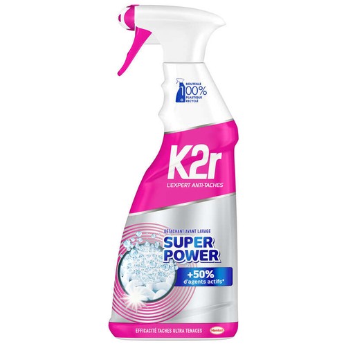 K2R Pistolet Super Power Détachant Avant Lavage 550ml