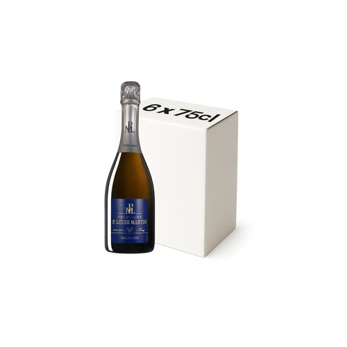 Paul Louis Martin Extra Brut Grand cru Champagne A.O.P. Brut Carton 6x75cl