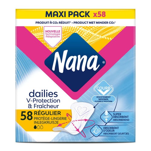 Nana Protège-lingerie Maxi pack x58