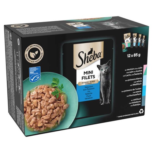 Shebas 12X85G Sheba Essensia Sav.Ocea