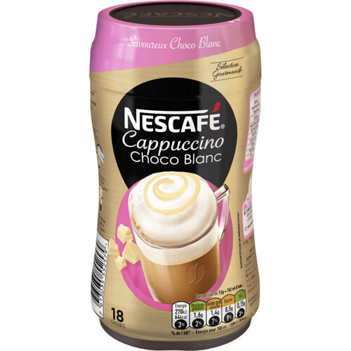 Nescafé Cappuccino Choco Blanc 270g