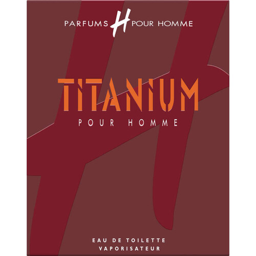 H Pour Homme Eau De Toilette Titanium 75ml