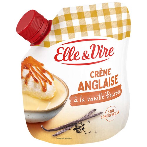 Elle & Vire Crème Anglaise à la vanille bourbon 33cl