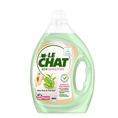 Le Chat éco sensitive 44 lavages 1.98l