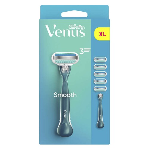 Gillette Venus Smooth Rasoir avec 5 recharges