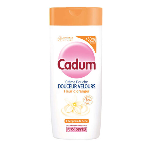 Cadum Crème Douche Fleur d'oranger 450ml