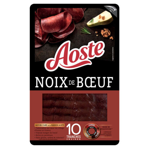 Aoste Noix De Bœuf 10 Tranches - 70 G