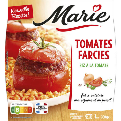 Marie Tomates Farcies et Riz à la tomate 360g