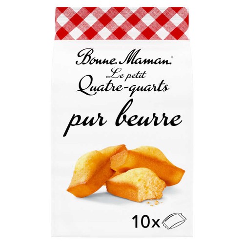 Bonne Maman 10 Petits Quatre-Quart 300g