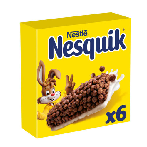 Nesquik Barres de Céréales Au Chocolat 6X25g