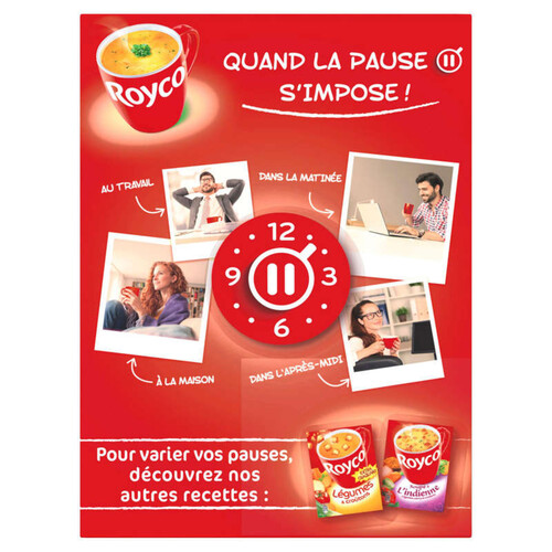 Royco Soupe Mouliné 10 légumes 4x16,1g.