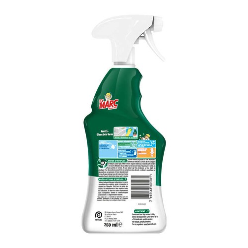 St Marc Pistolet Antibactérien 750ml