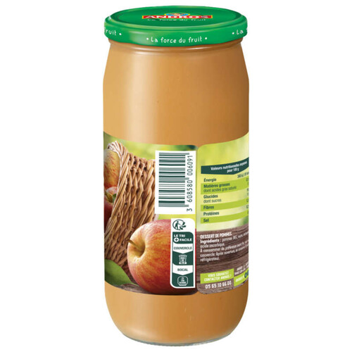 Andros Compote de Pomme Nature 1kg