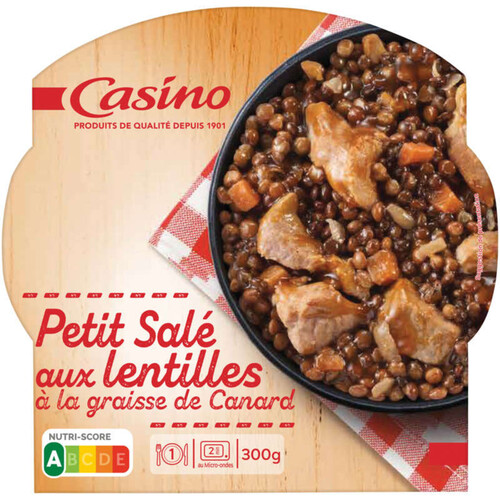 Casino Petit salé aux lentilles - 300g