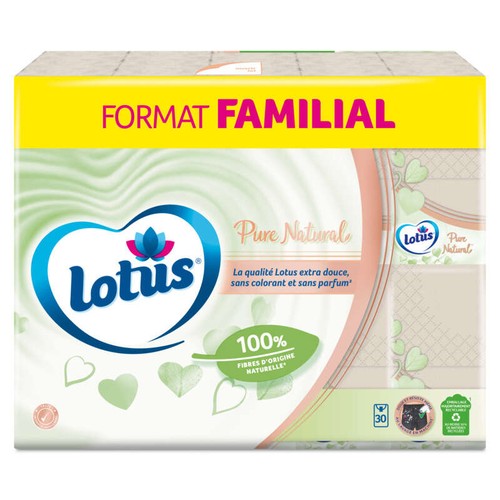 Lotus Compact+ Etuis Mouchoirs x40