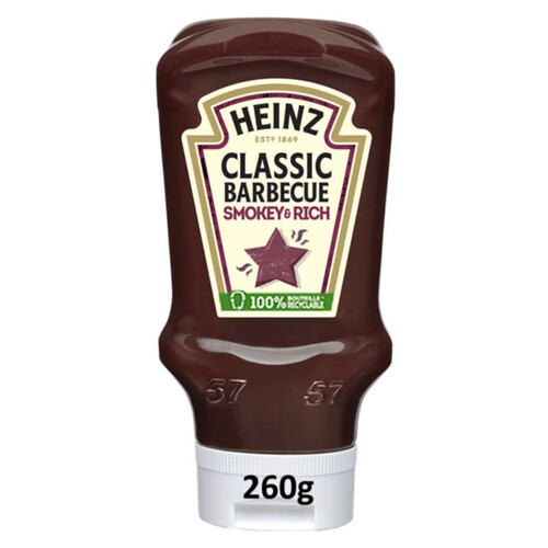 Heinz Sauce Barbecue Classic flacon souple 260g.