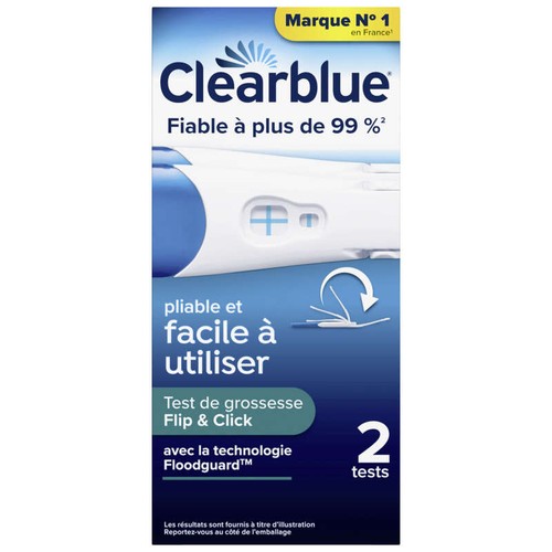 Clearblue Tests de Grossesse Flip&Click x2