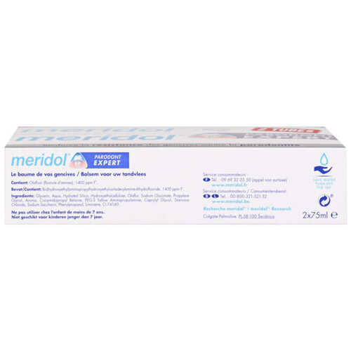 [Para] Meridol Parodont Expert Dentifrice 2x75ml