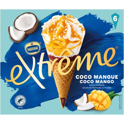 Extrême Glace Coco Mangue x6