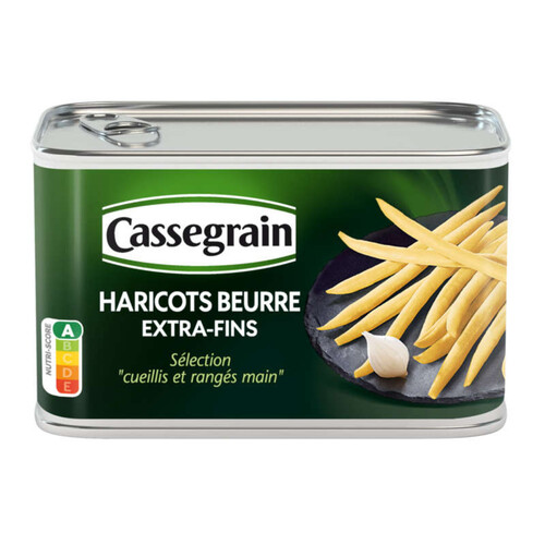 Cassegrain haricots beurre extra-fins 220g