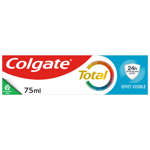 Colgate Total Dentifrice Effet Visible 75ml
