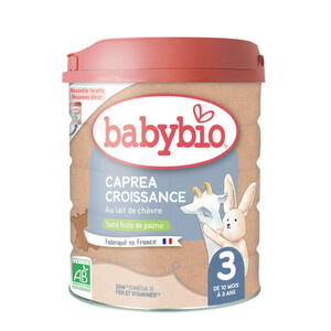 [Par Naturalia]  Babybio Caprea Croissance 3 au lait de chèvre de 10 mois à 3 ans 800g