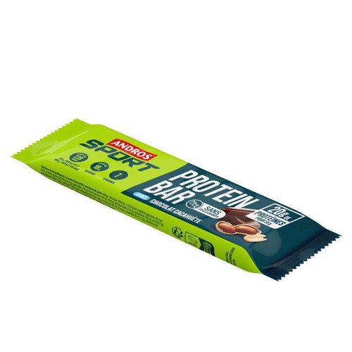 Andros sport Barre hyper-protéinée chocolat cacahuète  55g