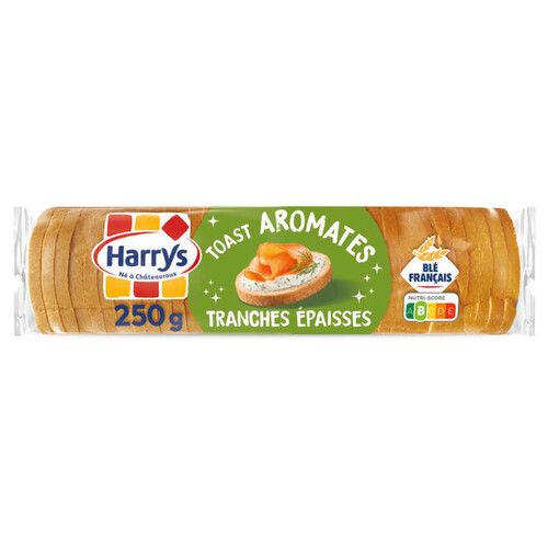 Harrys Toast Aromates 250g