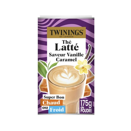 Twinings Thé Latté saveur Vanille Caramel 175g