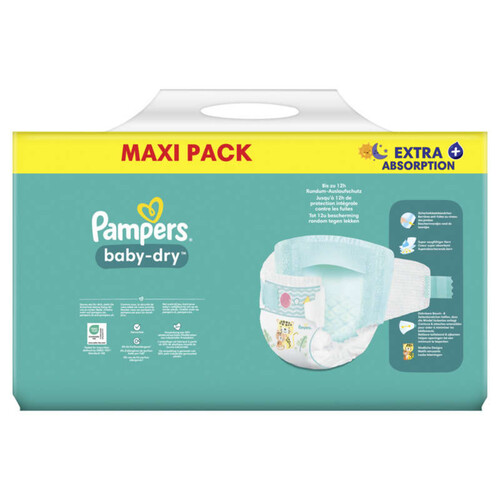 Pampers Couches Baby-Dry Taille 4  10kg-15kg x94