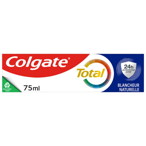 Colgate Total Dentifrice Blancheur Naturelle 75ml